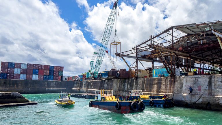 How innovation is helping to deliver a new port for Nauru