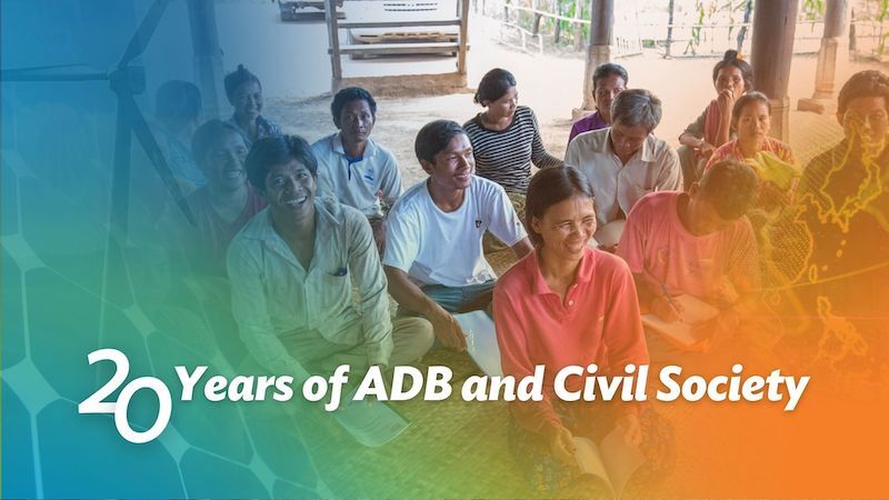 ADB's NGO and Civil Society Center celebrates 20th anniversary