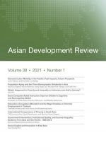 Asian Development Review: Volume 38, Number 1
