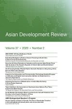 Asian Development Review: Volume 37, Number 2
