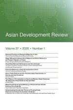 Asian Development Review: Volume 37, Number 1