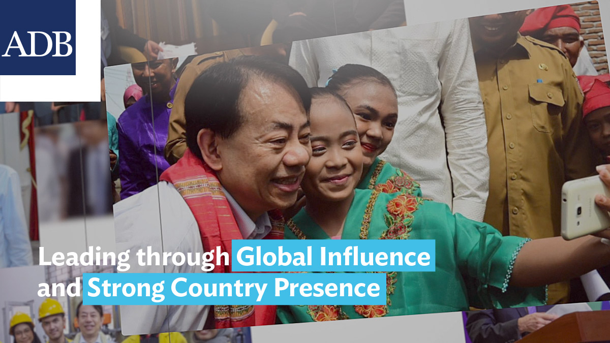 ADB Global Influence and Strong Country Presence