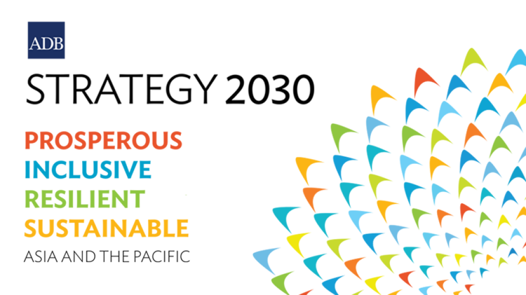 Strategy 2030 Achieving a Prosperous, Inclusive, Resilient, and Sustainable Asia and the Pacific cover